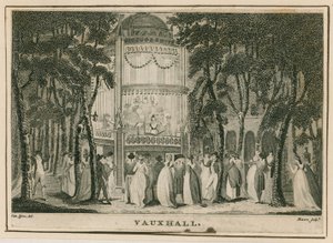 Vauxhall Gardens, London av English School