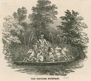 Vauxhall Gardens, London: Neptunfontenen av English School