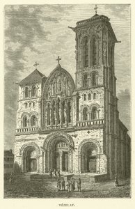 Vezelay (gravering) av English School