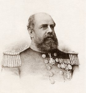 Viseadmiral Sir George Tryon (litho) av English School