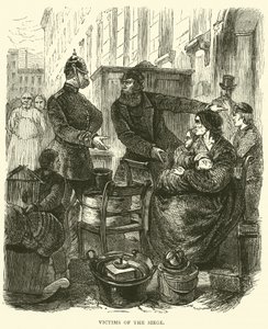 Ofre for beleiringen, februar 1871 av English School