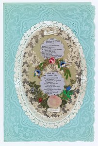 Viktoriansk Valentine Card (multimedia) av English School