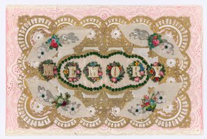 Viktoriansk Valentine Card (multimedia) av English School