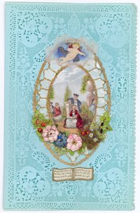 Viktoriansk Valentine Card (multimedia) av English School