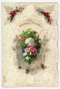 Viktoriansk Valentine Card (multimedia) av English School