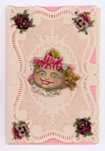 Viktoriansk Valentine Card (multimedia) av English School