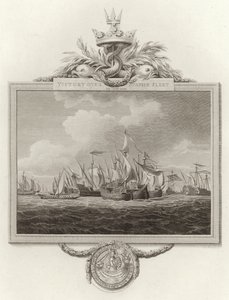 Seier over 29. august 1350, spansk flåte av English School
