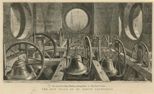 Utsikt fra Belfry-vinduet av English School
