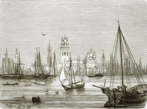 Utsikt over Astrakhan av English School