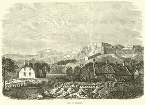 Utsikt over Belfort, oktober 1870 av English School