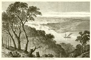 Utsikt over Durban, Port Natal av English School