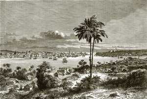Utsikt over Havana, Cubas hovedstad av English School