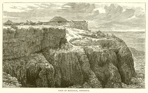 Utsikt over Magdala, Abessinia av English School