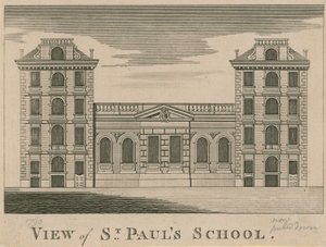 Utsikt over St Pauls School av English School