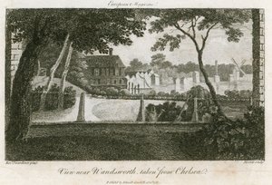 Utsikt over Wandsworth, tatt fra Chelsea av English School