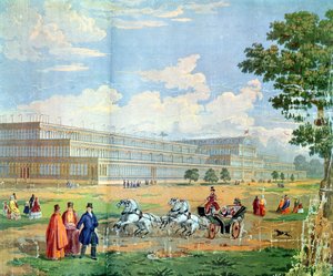 Utsikt over Crystal Palace av English School
