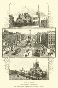 Utsikt i Dublin av English School