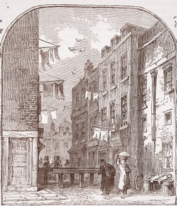 Utsikt i Rookery, St. Giles av English School