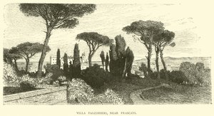 Villa Falconieri, nær Frascati av English School