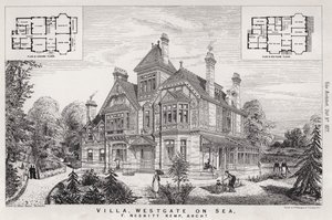 Villa, Westgate on Sea (gravering) av English School