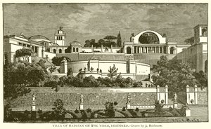 Villa av Hadrian på Tiberen, restaurert av English School