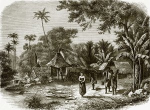 Landsby i Java av English School