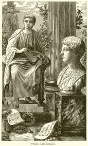 Virgil og Horace av English School