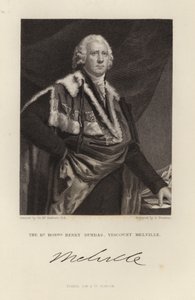 Viscount Melville av English School