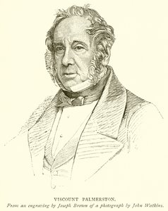 Viscount Palmerston av English School