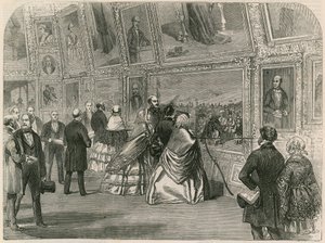 Besøk av Hennes Majestet, Prins Albert og dronningen av Portugal til Royal Academy av English School