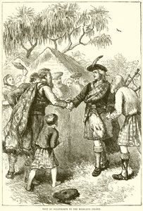 Besøk av Oglethorpe til Highland-kolonien av English School