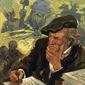 Wagner begynte å holde revolusjonære taler og måtte flykte til Weimar av English School