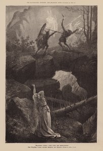 Wagners opera «Nibelungens ring» (gravering) av English School