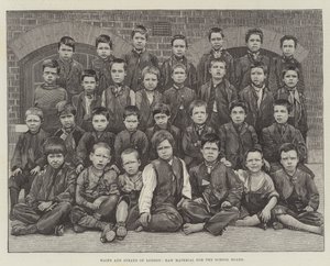 Waifs and Strays of London, råmateriale for skolestyret (gravering) av English School