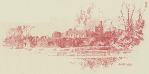 Walmer slott (gravering) av English School