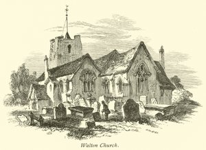 Walton kirke av English School