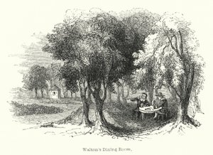 Waltons spisestue (gravering) av English School