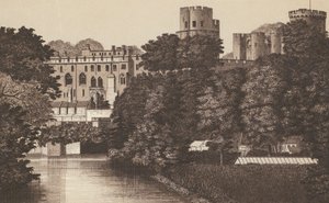 Warwick Castle (lito) av English School