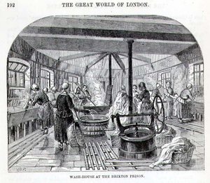 Wash-House i Brixton Prison, fra 