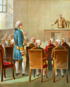 Washington valgt til øverstkommanderende av English School