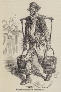 Vannbærer ved Hampstead (gravering) av English School