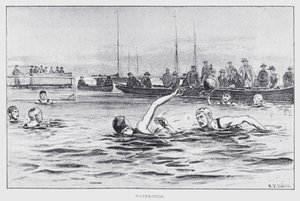 Vannpolo (litho) av English School