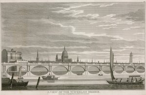 Waterloo Bridge, London av English School