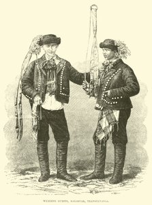 Bryllupsgjester, Kolosvar, Transylvania av English School