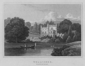 Welcombe, Warwickshire (gravering) av English School