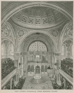West London Synagogue, Upper Berkeley Square av English School