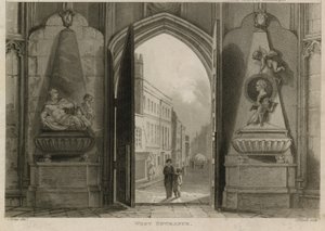 Vestinngang, Westminster Abbey, London av English School