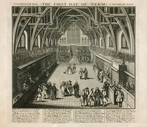 Westminster Hall, The First Day of Term, Et satirisk dikt av English School