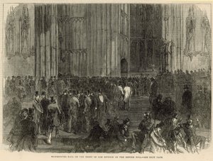 Westminster Hall natten til divisjonen på reformforslaget av English School