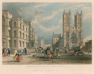 Westminster Hospital og Abbey Church av English School